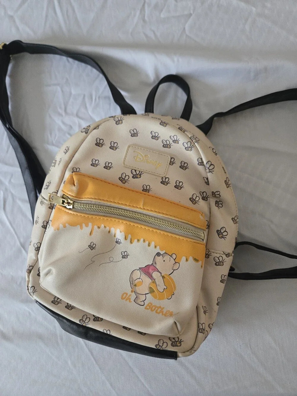 Loungefly Winnie The Pooh Bees And Honey Mini Backpack